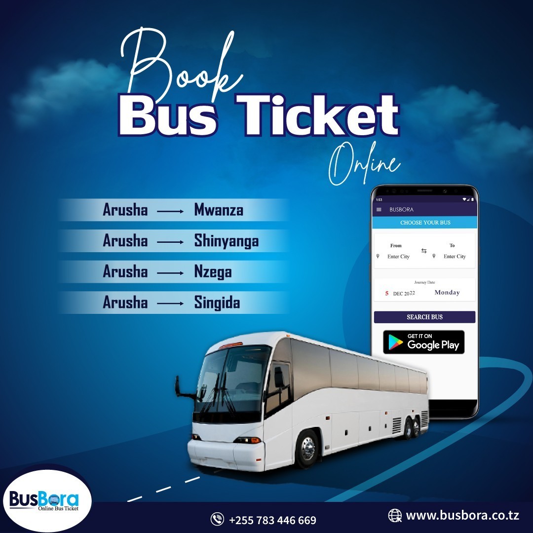 Dar es Salaam Bus Ticket Online in Tanzania  TZ Bus  Bus Ticketing S
